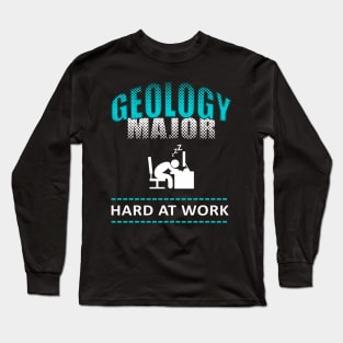 Funny College T-shirt College Majors Long Sleeve T-Shirt